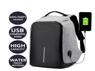 Laptop Bag كمبيوتر محمول وكابل شحن USB ومنفذ - حقيبة سفر مقاومة للماءبيع حقائب الظهر متعددت الجيوب حمل لاب توب حقيبة ظهر